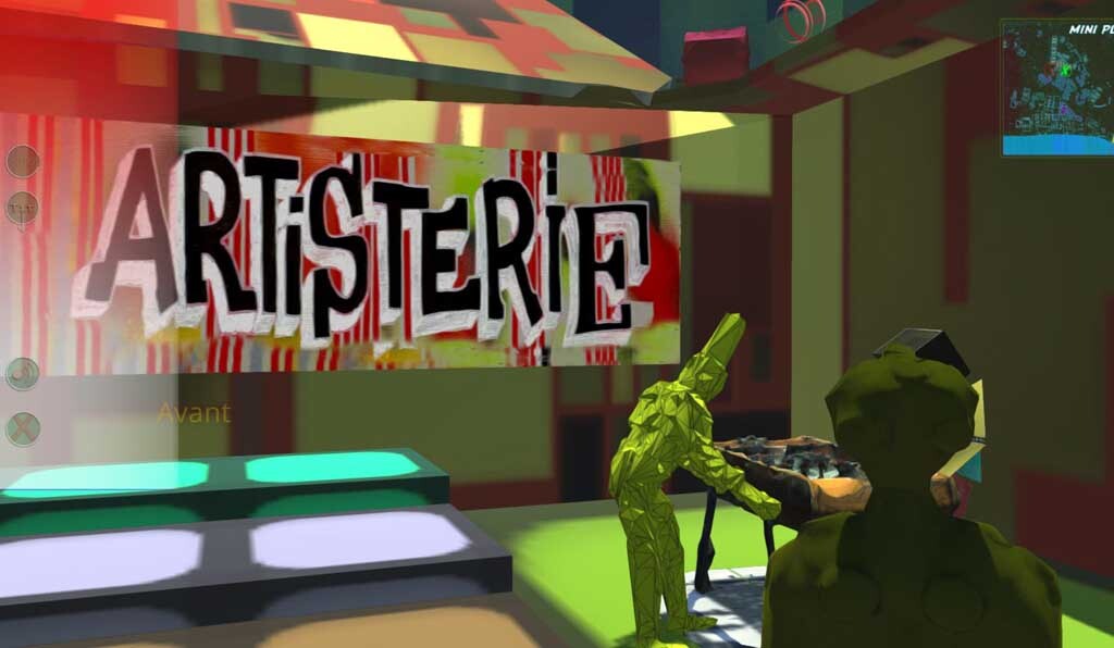 <br class='autobr' />
In this section you’ll find the famous &laquo;&nbsp;Journal du Brise-lames&nbsp;&raquo;, the first literary FPS of its kind, as well as other more modest games, including &laquo;&nbsp;Carriet 360&nbsp;&raquo;, created during a residency in Bordeaux’s northern district with local youngsters. (Beware&nbsp;: all the games are in French&nbsp;!)