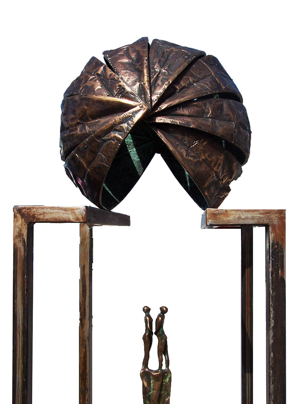 During the first 15 years of my sculptural practice, which began when I was 22, I made a large number of bronze sculptures in a figurative vein. For a long time, I was unaware of the times in which I lived. This is because I’m self-taught, and at the time I was devoting a lot of energy to artistic foundry work, to which I was totally committed. I turned my back on this period when I left the Bronze Age and entered the digital age. It was about time.