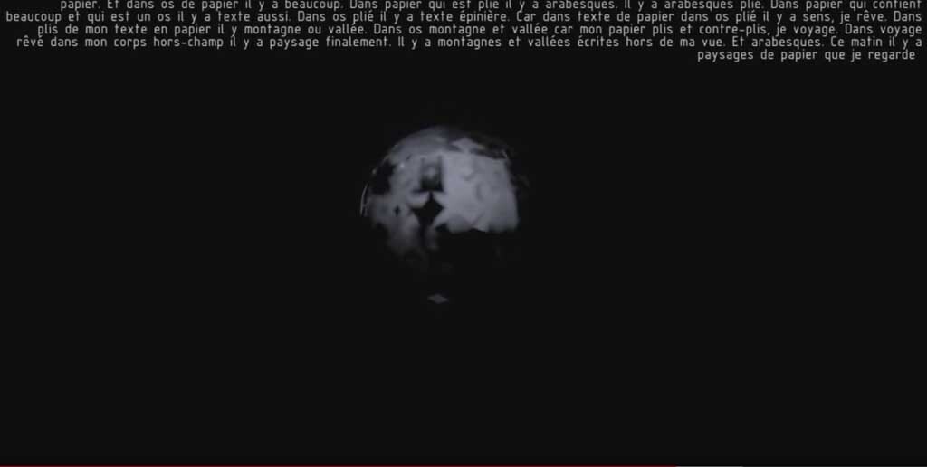 <br class='autobr' />
Since I’ve been using my computer to create art, I’ve made a number of videopoetry. They are an extension of my on-screen sculptural work, which constantly creates images that inspire me. I stage 3D environments with my creations. I animate the whole thing, edit it and end up with an original movie.<br class='autobr' />
Some are the fruit of collaborations with authors of contemporary literature, while others are the result of collective workshops.