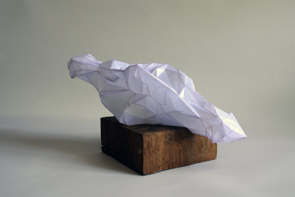 Sculpture Foldedoriginal watercolor by artist stéphane gantelet whith the title of artwork is 654 poly