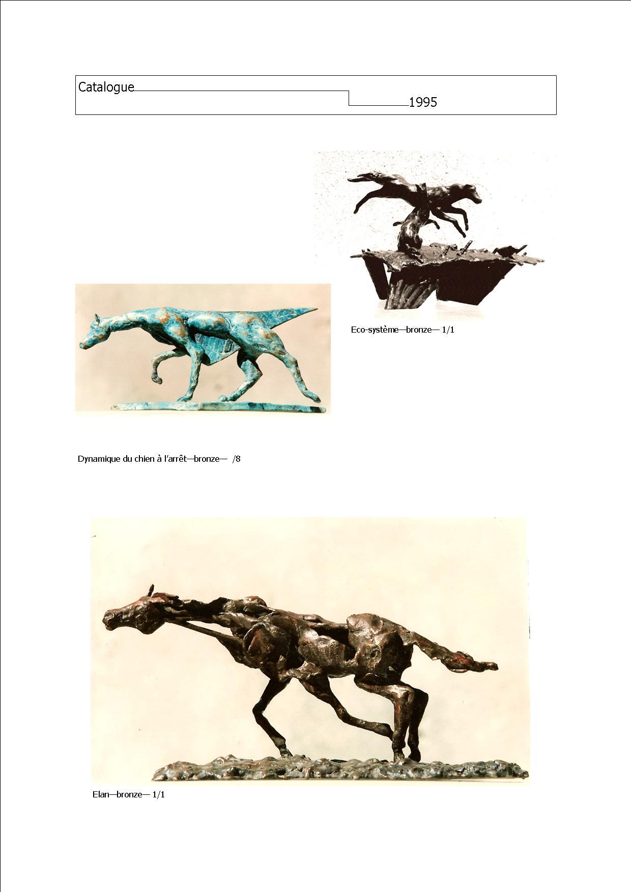 During the first 15 years of my sculptural practice, which began when I was 22, I made a large number of bronze sculptures in a figurative vein. For a long time, I was unaware of the times in which I lived. This is because I’m self-taught, and at the time I was devoting a lot of energy to artistic foundry work, to which I was totally committed. I turned my back on this period when I left the Bronze Age and entered the digital age. It was about time.