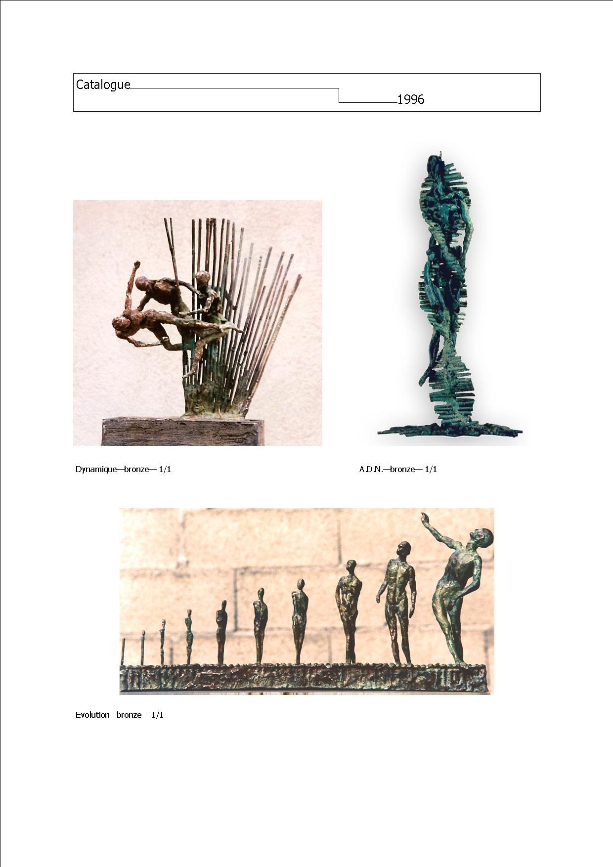 During the first 15 years of my sculptural practice, which began when I was 22, I made a large number of bronze sculptures in a figurative vein. For a long time, I was unaware of the times in which I lived. This is because I’m self-taught, and at the time I was devoting a lot of energy to artistic foundry work, to which I was totally committed. I turned my back on this period when I left the Bronze Age and entered the digital age. It was about time.