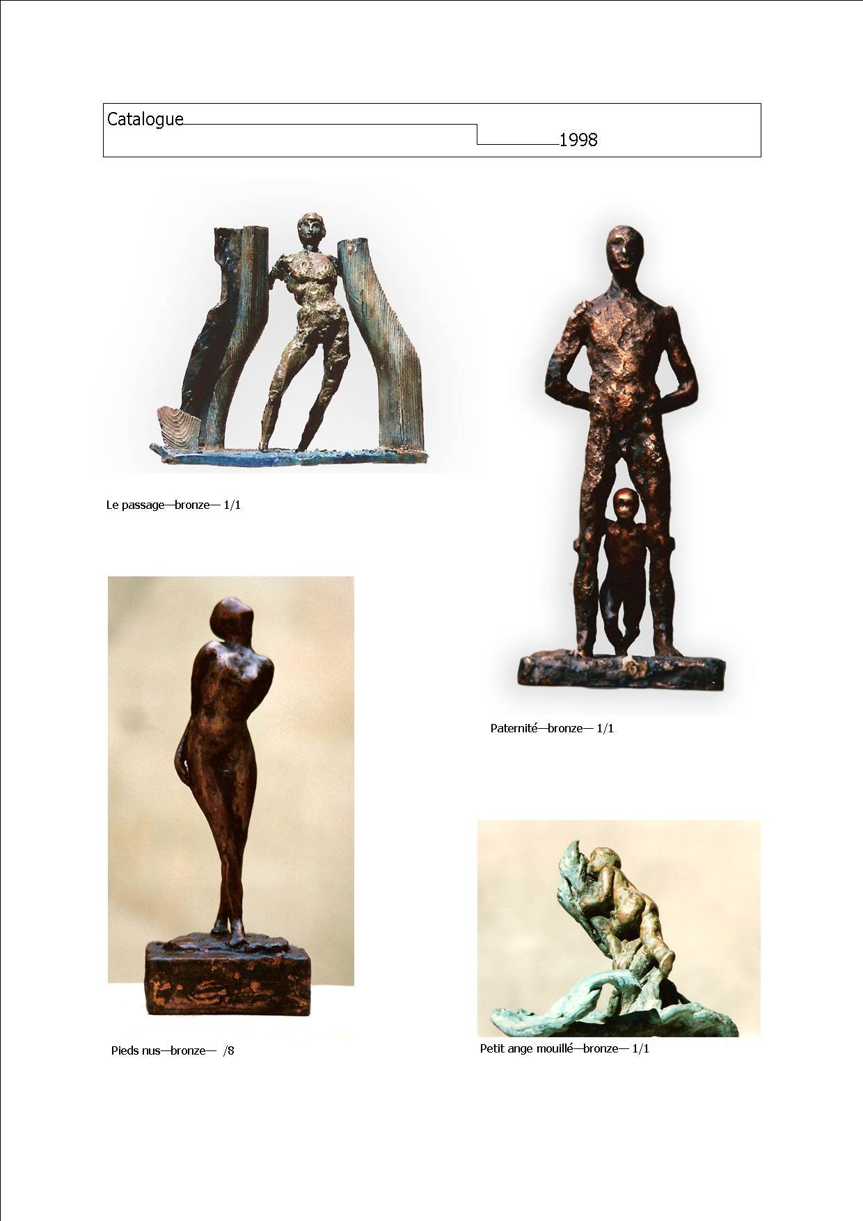 During the first 15 years of my sculptural practice, which began when I was 22, I made a large number of bronze sculptures in a figurative vein. For a long time, I was unaware of the times in which I lived. This is because I’m self-taught, and at the time I was devoting a lot of energy to artistic foundry work, to which I was totally committed. I turned my back on this period when I left the Bronze Age and entered the digital age. It was about time.