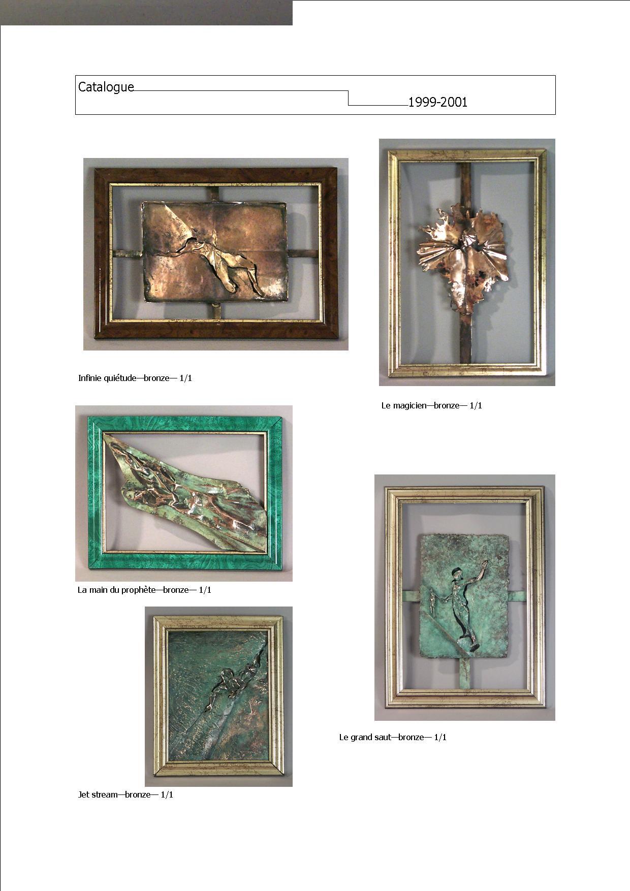During the first 15 years of my sculptural practice, which began when I was 22, I made a large number of bronze sculptures in a figurative vein. For a long time, I was unaware of the times in which I lived. This is because I’m self-taught, and at the time I was devoting a lot of energy to artistic foundry work, to which I was totally committed. I turned my back on this period when I left the Bronze Age and entered the digital age. It was about time.