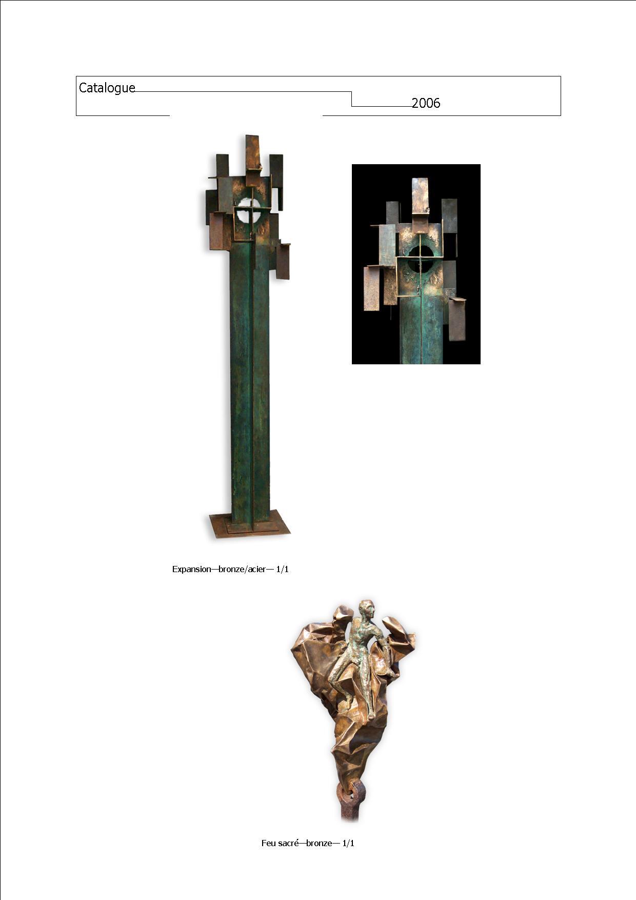 During the first 15 years of my sculptural practice, which began when I was 22, I made a large number of bronze sculptures in a figurative vein. For a long time, I was unaware of the times in which I lived. This is because I’m self-taught, and at the time I was devoting a lot of energy to artistic foundry work, to which I was totally committed. I turned my back on this period when I left the Bronze Age and entered the digital age. It was about time.