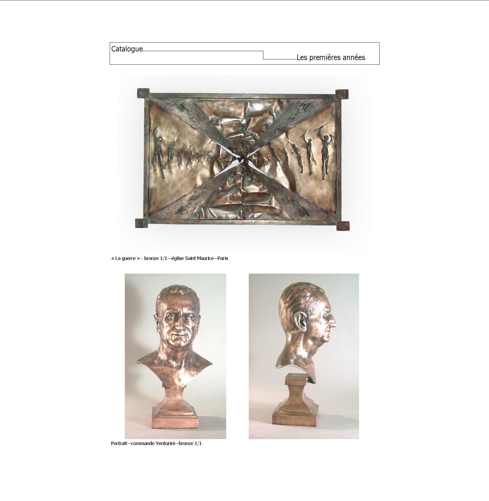 During the first 15 years of my sculptural practice, which began when I was 22, I made a large number of bronze sculptures in a figurative vein. For a long time, I was unaware of the times in which I lived. This is because I’m self-taught, and at the time I was devoting a lot of energy to artistic foundry work, to which I was totally committed. I turned my back on this period when I left the Bronze Age and entered the digital age. It was about time.