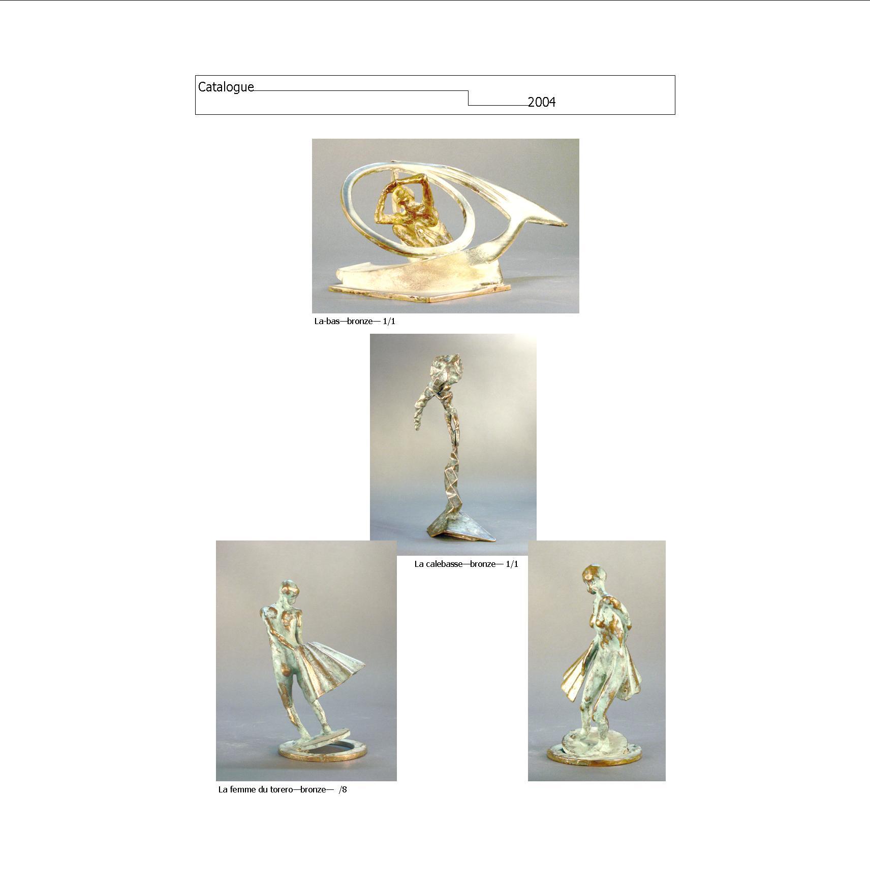 During the first 15 years of my sculptural practice, which began when I was 22, I made a large number of bronze sculptures in a figurative vein. For a long time, I was unaware of the times in which I lived. This is because I’m self-taught, and at the time I was devoting a lot of energy to artistic foundry work, to which I was totally committed. I turned my back on this period when I left the Bronze Age and entered the digital age. It was about time.