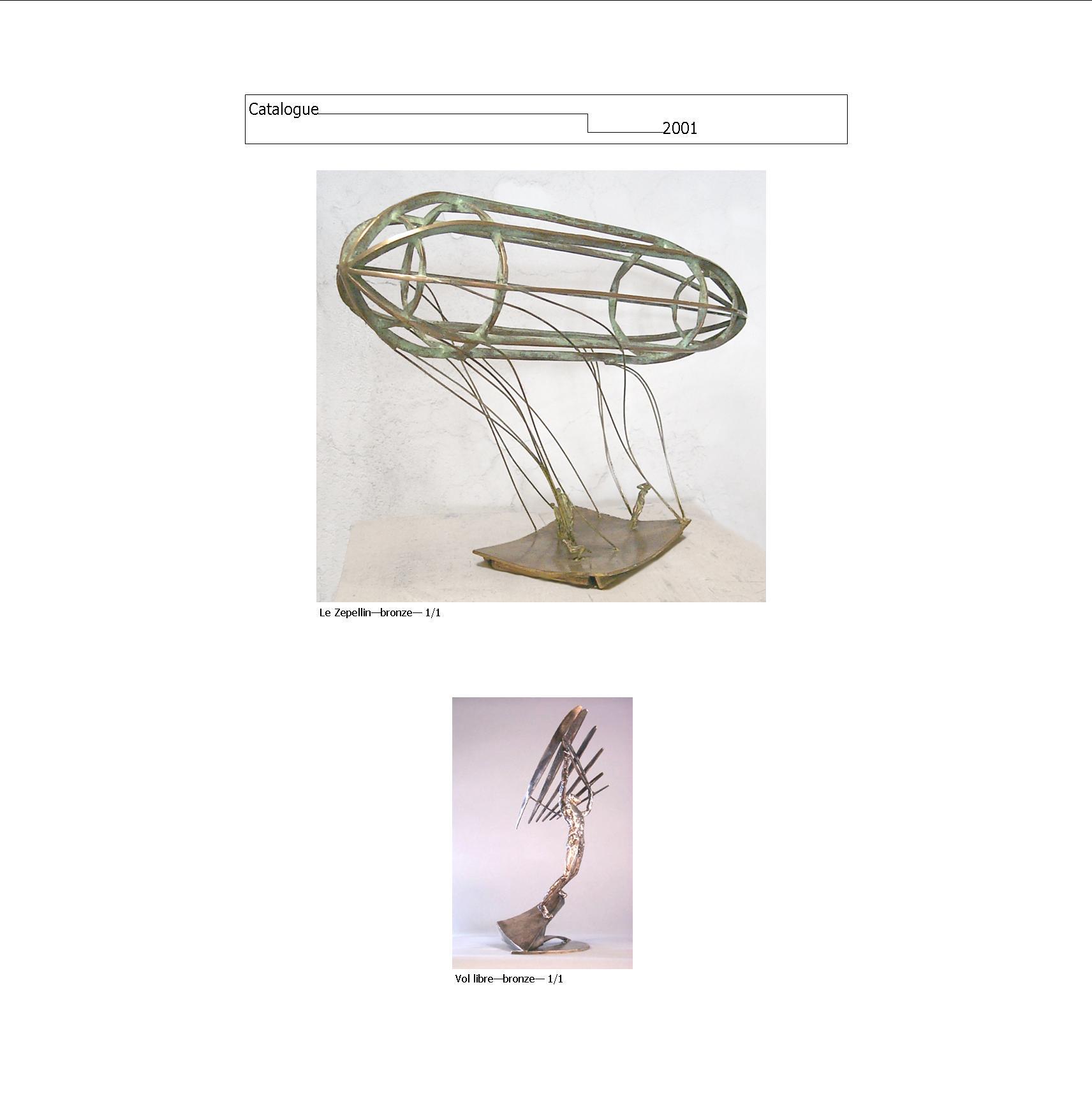 During the first 15 years of my sculptural practice, which began when I was 22, I made a large number of bronze sculptures in a figurative vein. For a long time, I was unaware of the times in which I lived. This is because I’m self-taught, and at the time I was devoting a lot of energy to artistic foundry work, to which I was totally committed. I turned my back on this period when I left the Bronze Age and entered the digital age. It was about time.