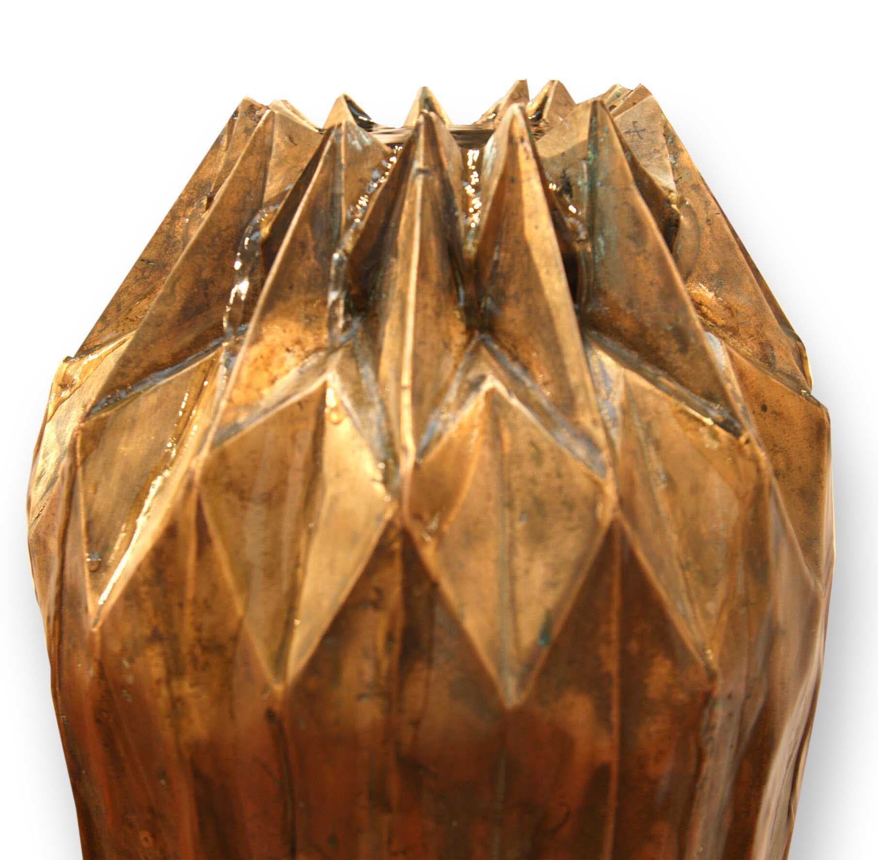 Sculpture Foldedoriginal watercolor by artist stéphane gantelet whith the title of artwork is Bulbe fluide