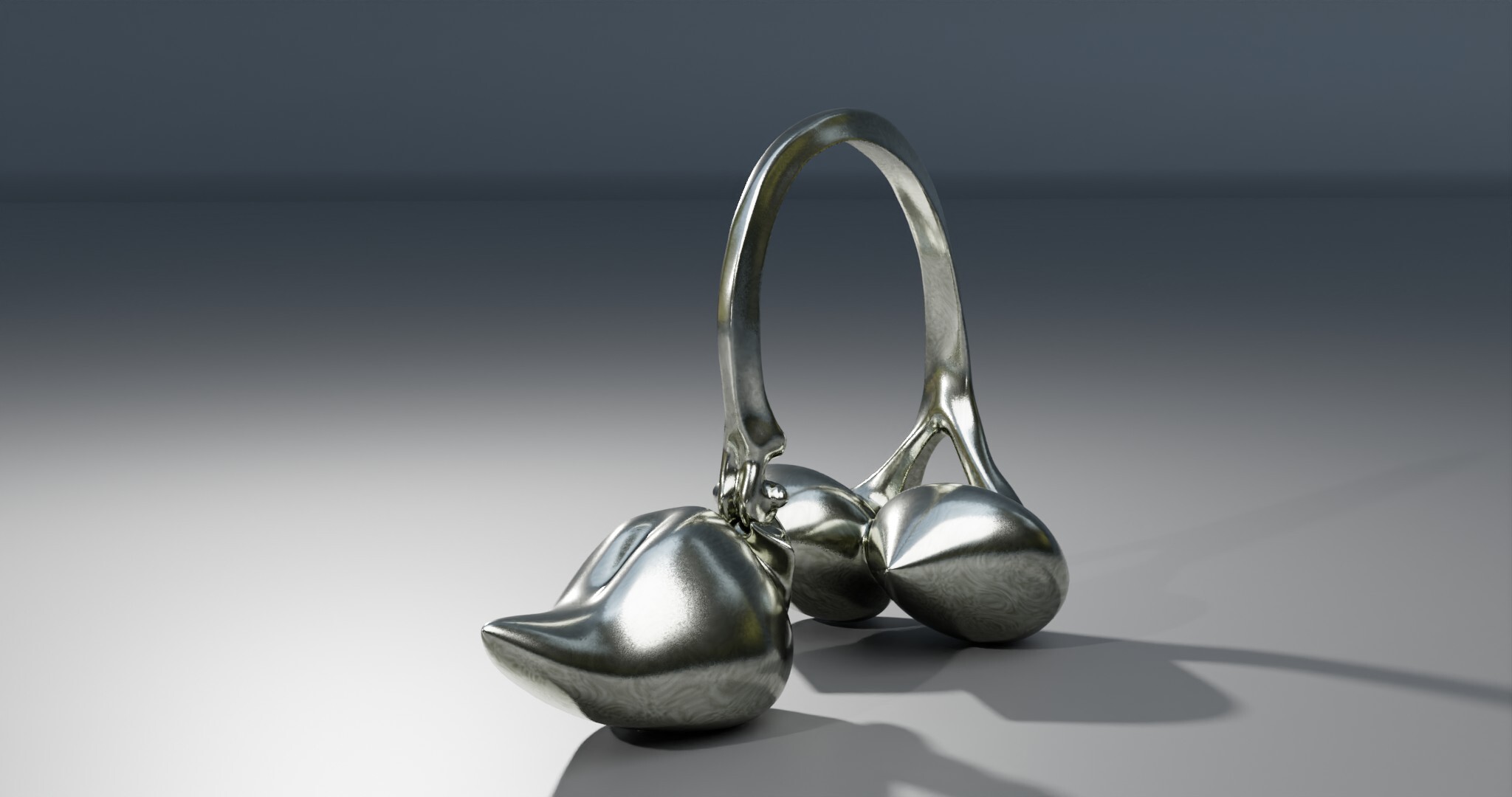I come from the bronze age, having been a foundryman for 15 years. Then I became interested in virtual space. That’s what I experienced. This passage from one to the other. Today, I would say from one from the other. With the MachineOs series, I sought to interrogate this new tool by bringing into dialogue the modeling concepts at work in my software. A bit like a blowtorch talking to a hammer. MachineOs are thus the result of a dialogue between polygonal modeling and NURBS. One is more geared to mechanical, angular shapes, the other to organic, supple forms.